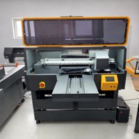 Imprimante jet d'encre DTG la plus grande avec tête d'impression I3200 et nettoyage automatique, machine grand format tout-en-un 35x45cm
