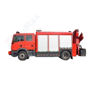 Automezzo Antincendio Multifunzionale Cinese con Braccio Telescopico per Soccorso Stradale, Automezzo Antincendio Multifunzionale di Vecchia Generazione - Product Image 3