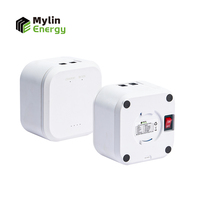 Mini UPS Portátil de Litio de 12V 5A 12000mAh para Energía de Respaldo Estable para Router, Módem, Cámara de Vigilancia, Red Inalámbrica