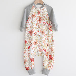 Manches longues imprimé respirant bambou coton mousseline enfants bébé sac de couchage pour les premiers marcheurs enfant <span class=keywords><strong>en</strong></span> bas âge - Product Image 6