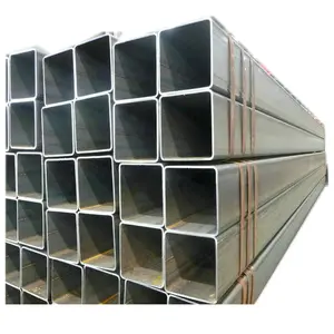 2x2 inch 60x60 ss400 unit weight steel square pipe tubular sizes