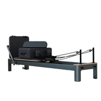 Wavar Commercial Core Bed, tous accessoires inclus, sangles à double boucle extensibles pour Reformer Pilates personnel en aluminium de studio