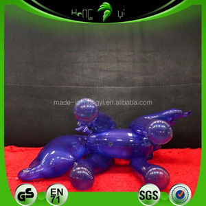 Adorable Pony Inflable de Hongyi, Juguete Inflable Transparente de Color Morado, Animal Inflable Personalizado <span class=keywords><strong>Luna</strong></span> - Product Image 2