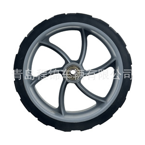 Cheng Jin Vehicles 7 Inch <b>Plastic</b> <b>Wheels</b> 7x4 Pvc Camping Tires For Camping Cart 40kg Load Capacity - Product Image 4