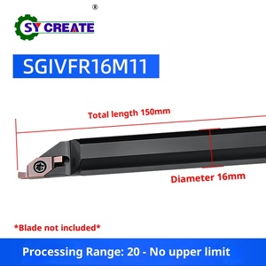 Portaherramientas <span class=keywords><strong>de</strong></span> Torneado Externo <span class=keywords><strong>de</strong></span> Cerámica DPVR525M20 OEM, Antivibración, con Enfriamiento Interno, <span class=keywords><strong>para</strong></span> Tornos CNC <span class=keywords><strong>de</strong></span> Alta Precisión - Product Image 5