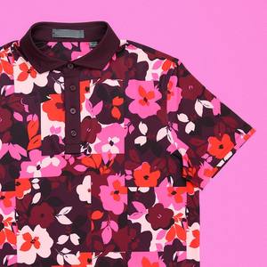 Camiseta OEM de alta calidad con cuello de golf para hombre, Polo de verano de poliéster/algodón antibacteriano de secado rápido con apliques de plantas de manga corta - Product Image 3