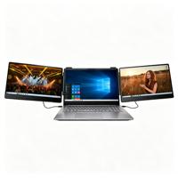Moniteur portable OEM ODM 14 pouces FHD 1080P IPS S3, extension d'écran pour ordinateur portable, triple affichage Type-C pour ordinateurs portables de 13 à 17 pouces