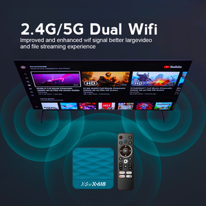 Allwinner H618 Android <span class=keywords><strong>TV</strong></span> Box Quad Core 4K UHD 2.4G 5G Dual WiFi Reproductor Multimedia Inteligente Portátil Decodificador Venta al por Mayor de Fábrica - Product Image 6