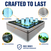 Proveedor Confiable de Maquetas de Mesa de Arena Personalizadas para Paisajes y Edificios