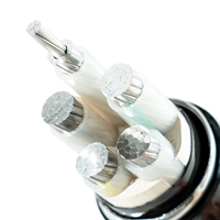 Kabel Daya Tegangan Rendah Industri YJLHS2 0.6 1kV 4x120+1x70 XLPE Paduan Aluminium Konduktivitas Tinggi JINLONGXING Terlilit