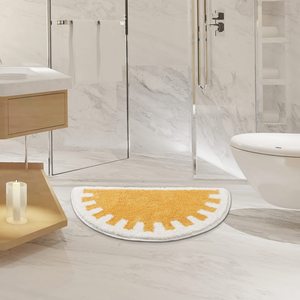 Demi-cercle, tapis <span class=keywords><strong>de</strong></span> porte absorbant l'eau, tapis <span class=keywords><strong>de</strong></span> <span class=keywords><strong>bain</strong></span> bon marché, <span class=keywords><strong>coussin</strong></span>, tapis <span class=keywords><strong>de</strong></span> sol, tapis modernes - Product Image 3