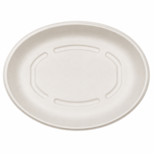 Tazón Ovalado Ecológico de 32 oz de Bagazo, Contenedor de Alimentos Desechable Sostenible, Compostable, Apto para Microondas, Libre de Plástico - Product Image 5