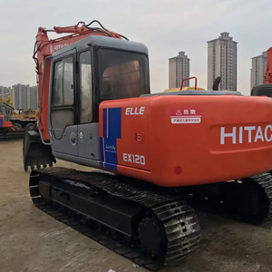 รถขุดตีนตะขาบไฮดรอลิกแบบดั้งเดิมของ HITACHI EX120เครื่องขุดตีนตะขาบ99KW 2020 12ตัน0.65mÂ ³ แบบญี่ปุ่น - Product Image 1