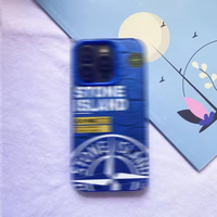 Coque de téléphone tendance antichoc pour iPhone 17 Pro Max 16 15 14 13 12, coque arrière Stone Island pour iPhone 11, étui pas cher