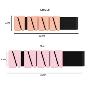 Pesas de Silicona Ajustables <span class=keywords><strong>para</strong></span> Muñeca y Tobillo, de Alta Calidad, <span class=keywords><strong>para</strong></span> Fitness y Running - Product Image 3