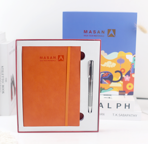 סט מתנה עסקי של מפעל הדפסות סיטי, מחברת A5, כלי כתיבה, יומן, פנקס נייר בהתאמה אישית, הדפס אמנות, סט מתנה עסקי - Product Image 1