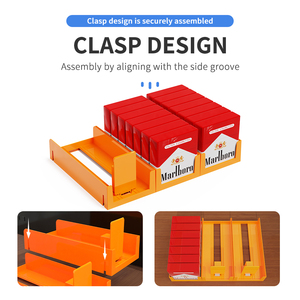 Sistema de exhibición inteligente con empujador deslizante para estanterías, para dispensador de monedas de juegos, juguetes, nicotina, chicle, productos sin humo, cigarrillos y tabaco - Product Image 6