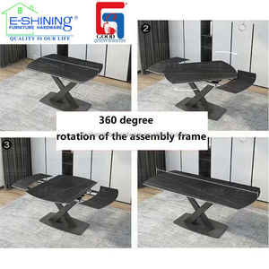 270 độ đồ nội thất phần cứng ẩn bảng Runner xoay bảng Top phần cứng 1200 mở rộng để 1800 Swing ra bảng cơ chế - Product Image 3