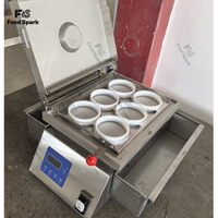 Machine à Omelettes Électrique Commerciale de Petite Taille, Nouveau Design, pour 6 Œufs, Cuisson et Façonnage, Machine à Œufs Cuits à la Vapeur Commerciale
