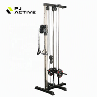 Système de poulies doubles réglables pour machine de tirage vertical, station de câbles de musculation pour entraînement de fitness
