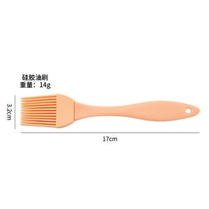 Silicone Oil Brush Pink Apricot Baking <b>Tool</b> High Temperature Resistant Dishwasher <b>Safe</b> - Product Image 4