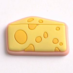 Breloques de chaussures populaires inspirées des aliments : Pizza, Hamburger, Personnages – Clips décoratifs en PVC pour chaussures - Product Image 4