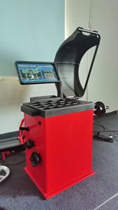 Equilibradora automática de neumáticos P920, equilibradora de ruedas de coche usado a la venta, producto de alineación de ruedas - Product Image 3