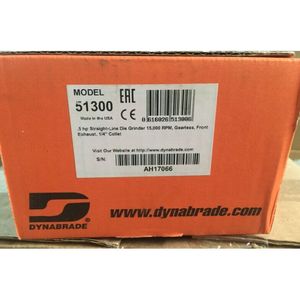 เครื่องเจียรลม Dynabrade 51300 ความเร็ว 15000 รอบต่อนาที แบบไม่มีเกียร์ ระบายความร้อนด้านหน้า หัวจับดอกสว่านขนาด 1/4 นิ้ว - Product Image 1