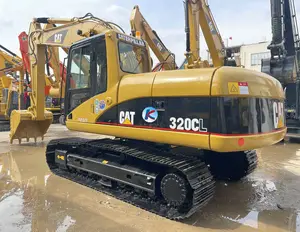 Nouvelle pelle d'occasion haut de gamme CAT 320C 20 tonnes excavadore d'occasion à prix réduit à vendre