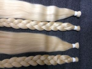 Cabello humano brasileño virgen, sin procesar, barato, a granel, muchos colores - Product Image 6