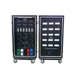 Event Camlock Input 24 Roads 40a Baquelita Socket Caja de salida Power Distro para iluminación Equipos de sonido Distro Box - Product Image 3