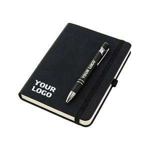 Wholesale Fresh Color <b>Notebook</b> Custom Hardcover Diary Customized Journal with <b>Lined</b> Inner Page, Pen Loop and Ribbon Bookmark - Product Image 1