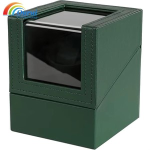 <span class=keywords><strong>Caja</strong></span> <span class=keywords><strong>para</strong></span> <span class=keywords><strong>Relojes</strong></span> Automáticos con Movimiento Oscilante y Rotatorio, de Cuero PU y Material de PC, con Motor - Product Image 3