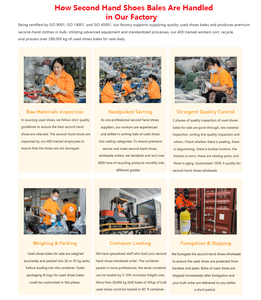 Supplier Sepatu Bekas Grade B, Sepatu Second Hand untuk Pria Wanita, Campuran Sepatu Bekas Amerika Selatan - Product Image 5