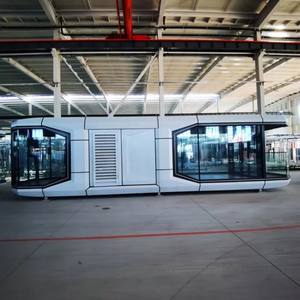 Casa de cápsula espacial a precio de fábrica, 2 dormitorios con cocina, nueva casa móvil de cápsula espacial de trabajo - Product Image 6