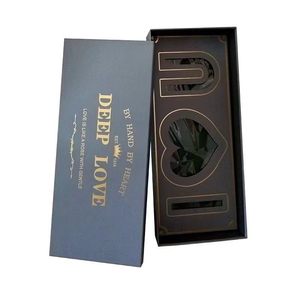 Je t'aime boîte-cadeau avec boîte-cadeau Rectangle <span class=keywords><strong>fleur</strong></span> d'argile pour ma petite amie le jour de la Saint-Valentin cadeau de fête des mères maman - Product Image 3