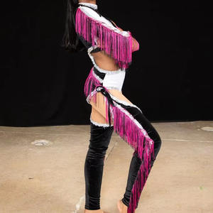 Uniforme <span class=keywords><strong>de</strong></span> Majorette <span class=keywords><strong>de</strong></span> danse personnalisé tenue <span class=keywords><strong>de</strong></span> Majorette à paillettes à franges pour filles uniformes <span class=keywords><strong>de</strong></span> danse Majorette pour femmes - Product Image 5