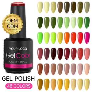 อุปกรณ์ทำเล็บมืออาชีพ OEM ขายส่งสีผสมสำหรับทาเล็บ ปราศจากสาร Hema และ TPO ผลิตภัณฑ์เจลทาเล็บสำหรับร้านทำเล็บ - Product Image 1