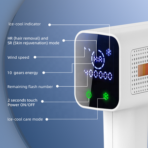 2026 T012C Mesin IPL Sapphire Tanpa Rasa Sakit Harga Terjangkau 3 in 1 Penggunaan di Rumah Elektrolisis IPL Laser Penghilang Bulu Handset Alat Kecantikan - Product Image 3