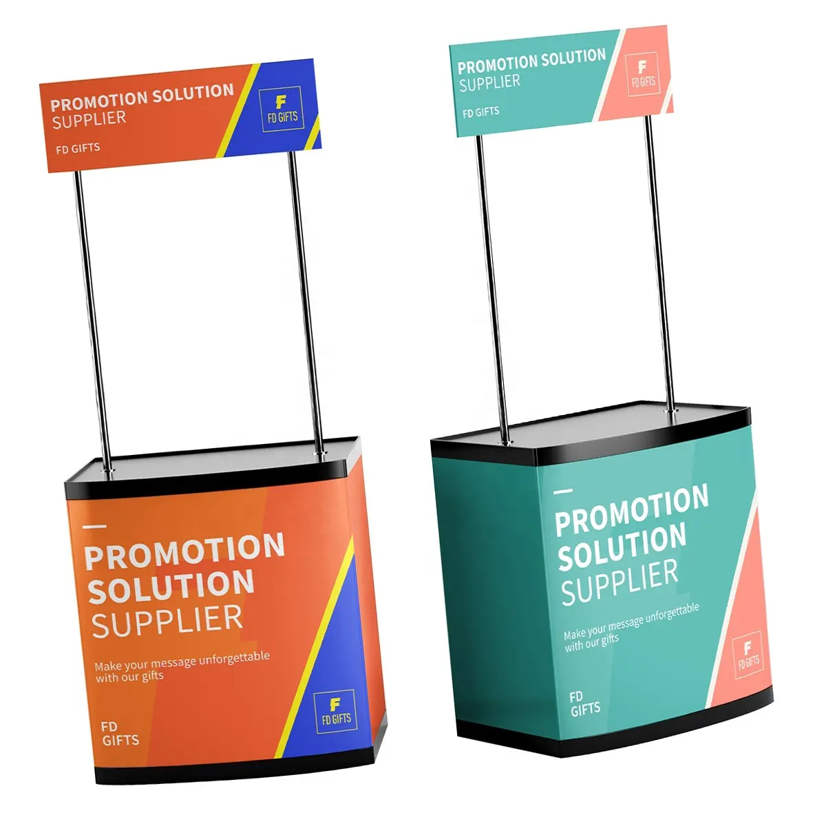 Advertising Promotion Desk Display Stand Stable Promotional Table Stand