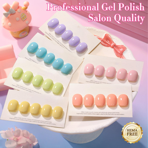 Vernis Gel <span class=keywords><strong>Couleur</strong></span> <span class=keywords><strong>Pastel</strong></span> Haute Pigmentation OEM, Marque Privée, Vente en Gros, Sans HEMA, Kit de Vernis à Ongles en Gel, Logo Personnalisé - Product Image 1