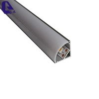 على استعداد للسفينة الزاوية هيكل ألومنيوم للمبات led المصنع مباشرة بيع ل led قطاع غزة الإسكان