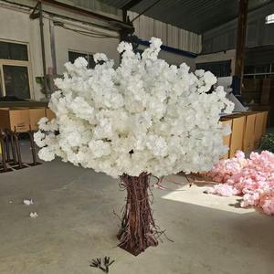 ต้นเชอร์รี่ประดิษฐ์สีขาว B0301 พร้อมกิ่งก้านห้อยสำหรับตกแต่งโต๊ะกลางงานแต่งงานและงานปาร์ตี้ - Product Image 3