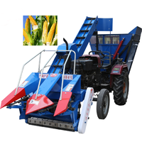Machine étonnante pour la récolte d'herbe agricole Moissonneuse-batteuse de maïs à dos Moissonneuse de maïs et décortiqueuse