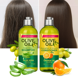 Ensemble Shampooing et Après-Shampooing à l'Huile d'Olive : Nettoie Doucement, Démêle, Restaure la Consistance des Cheveux Secs, Épaissit et Réduit les Pointes Fourchues, Lisse les Cheveux - Product Image 6