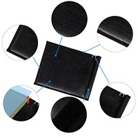 Sac Faraday personnalisé 5 pièces, ignifuge, bloquant les signaux, étanche, antivol, anti-traceur pour téléphone, clé de voiture, ordinateur portable, tablette