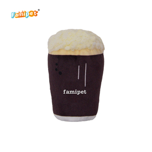 Famipet Custom Beer Keg Design Funny muslimsoft farcito peluche Pet <span class=keywords><strong>Toy</strong></span> Squeaky <span class=keywords><strong>Dog</strong></span> <span class=keywords><strong>Toy</strong></span> - Product Image 4