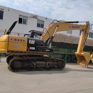 Excavadora tipo oruga CAT320D original japonesa usada a la venta, peso operativo de 20 toneladas, componentes del núcleo, motor, engranaje de caja de cambios - Product Image 2