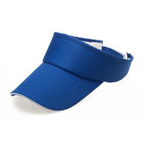 Verano deportes poliéster algodón sol sombrero color sólido correr ciclismo béisbol sombreros logotipo personalizado visera a prueba de sol sombreros