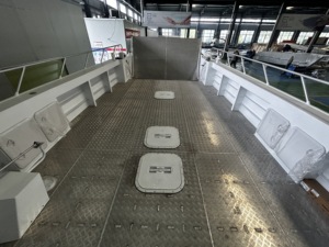 Ce认证11m 36英尺轮渡驳船工作船货物合金商用铝登陆艇客船 - Product Image 4